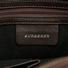 Nova Check Canvas Tote