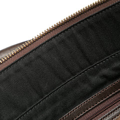 Nova Check Canvas Tote