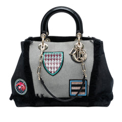 Denim Patch D Light Satchel