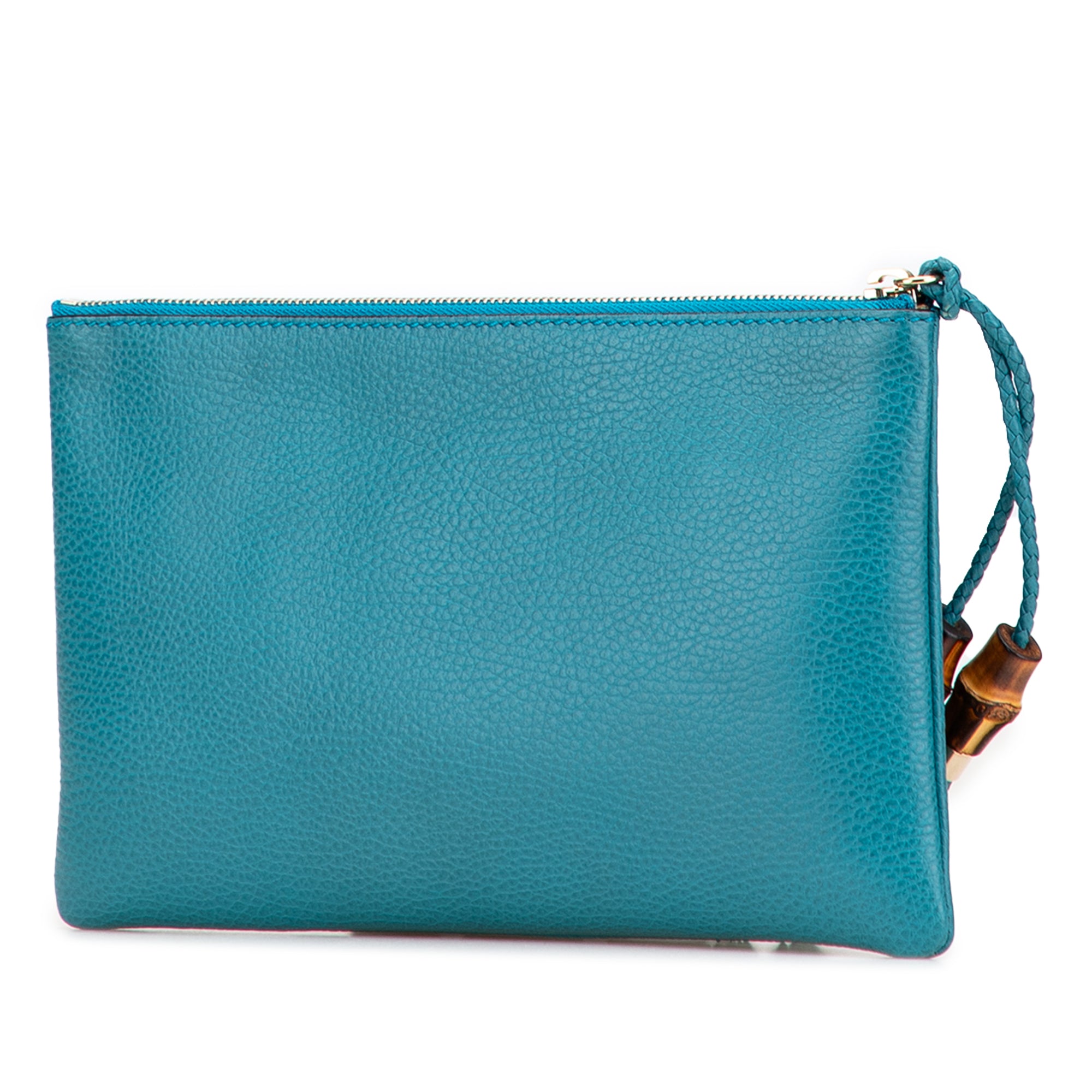 Calfskin Bamboo Clutch