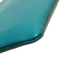 Calfskin Bamboo Clutch
