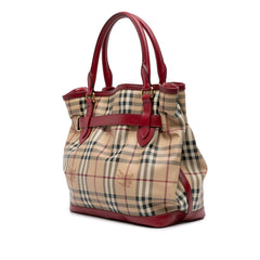 Haymarket Check Coated Canvas Golderton Satchel