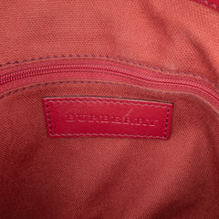 Haymarket Check Coated Canvas Golderton Satchel