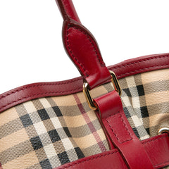 Haymarket Check Coated Canvas Golderton Satchel