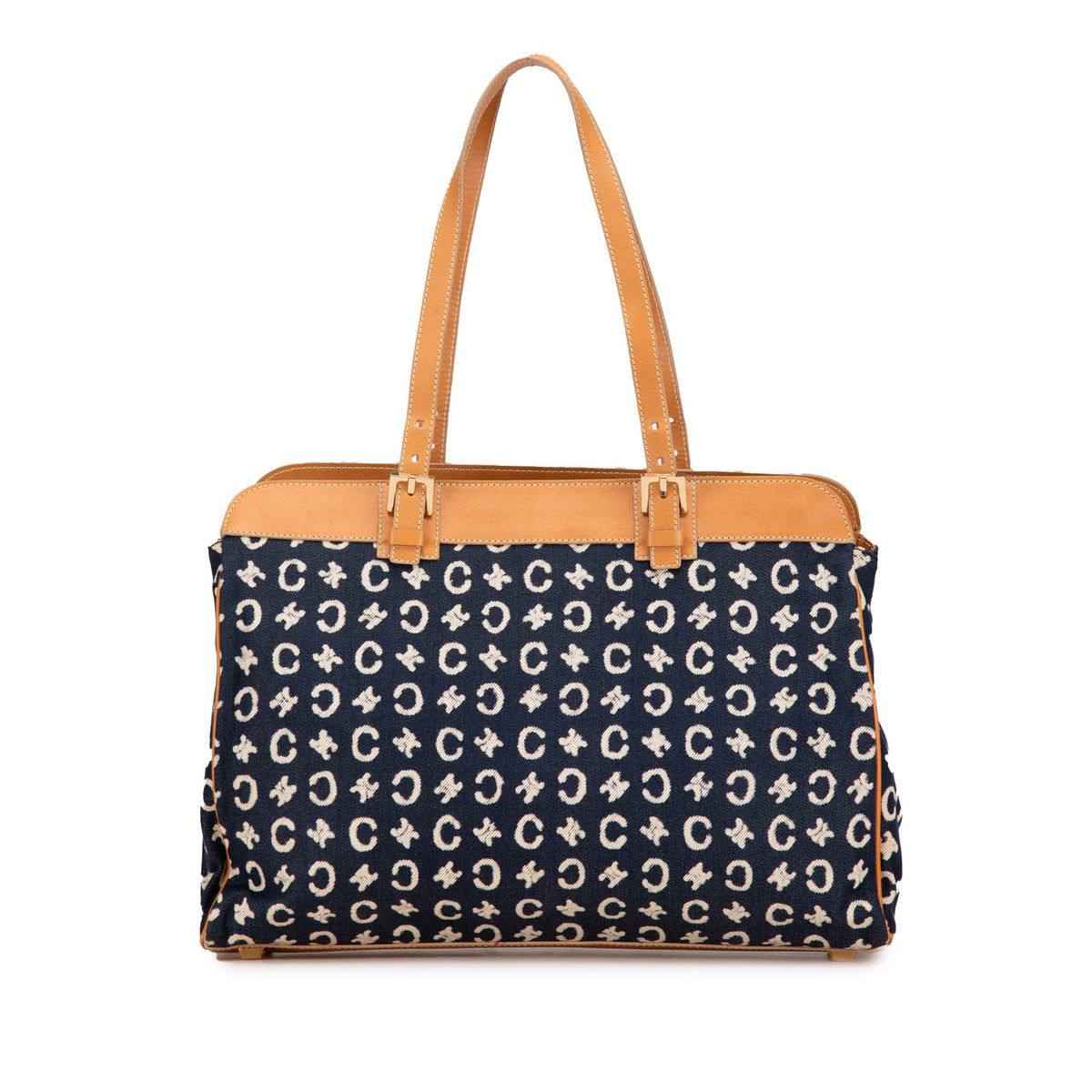 C Macadam Denim Tote