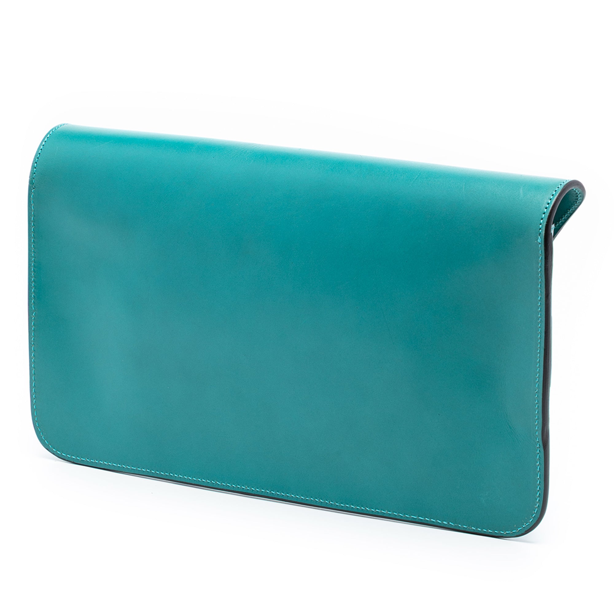 Calfskin Bright Bit Clutch