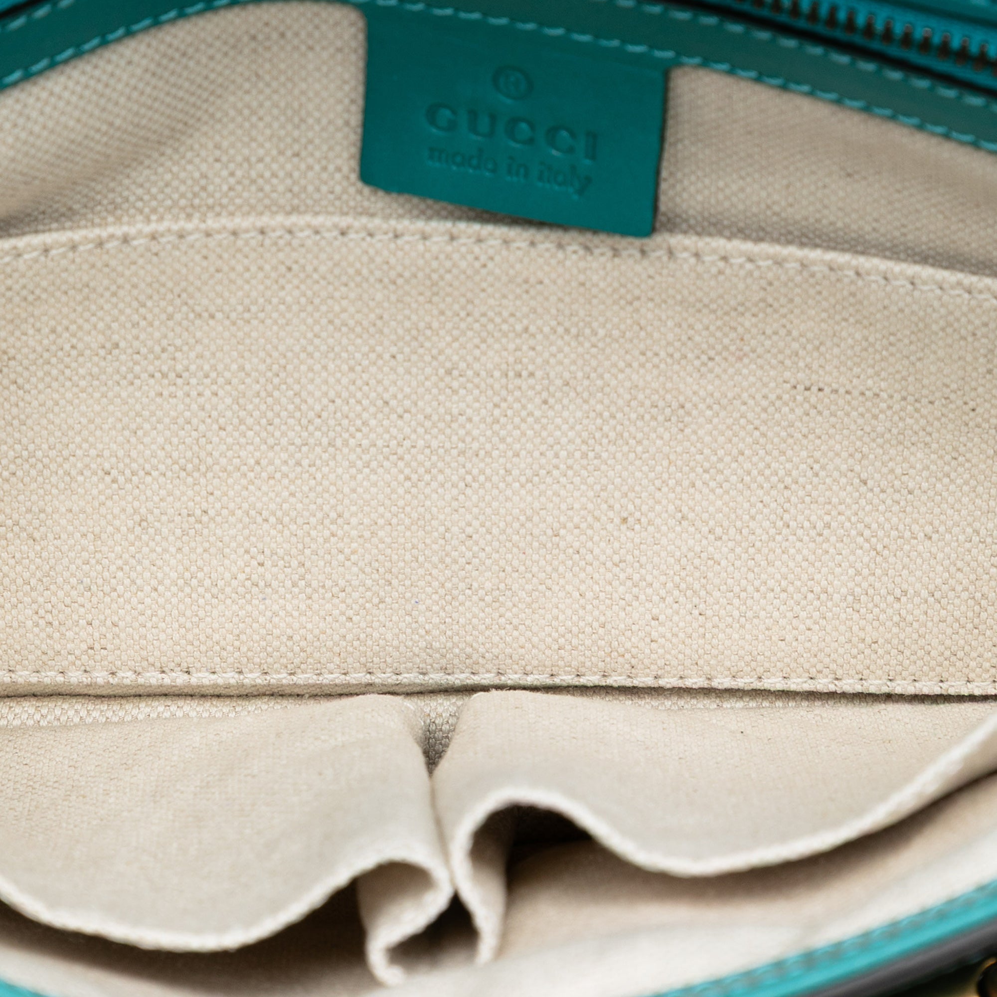 Calfskin Bright Bit Clutch