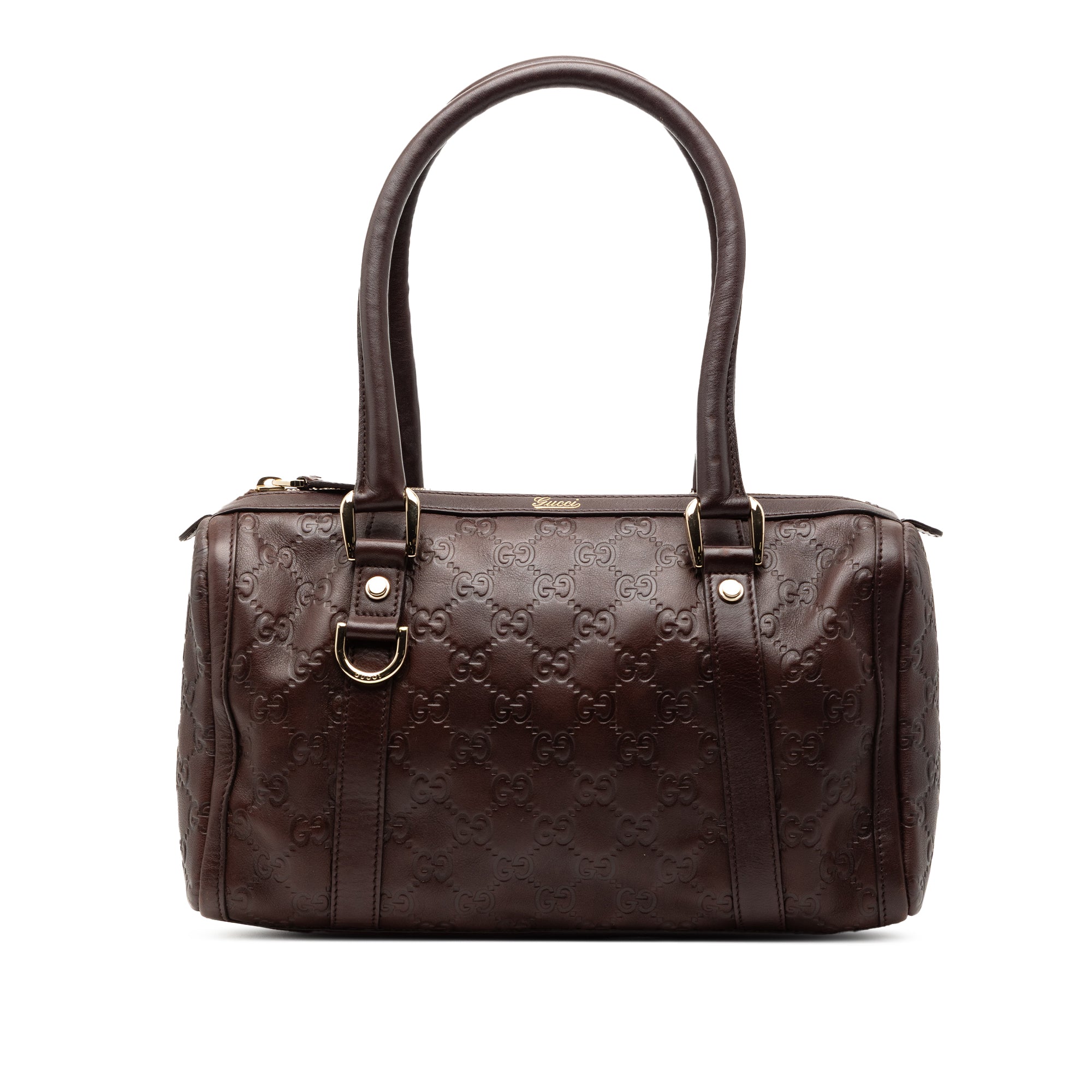 Guccissima Abbey D Ring Boston Bag