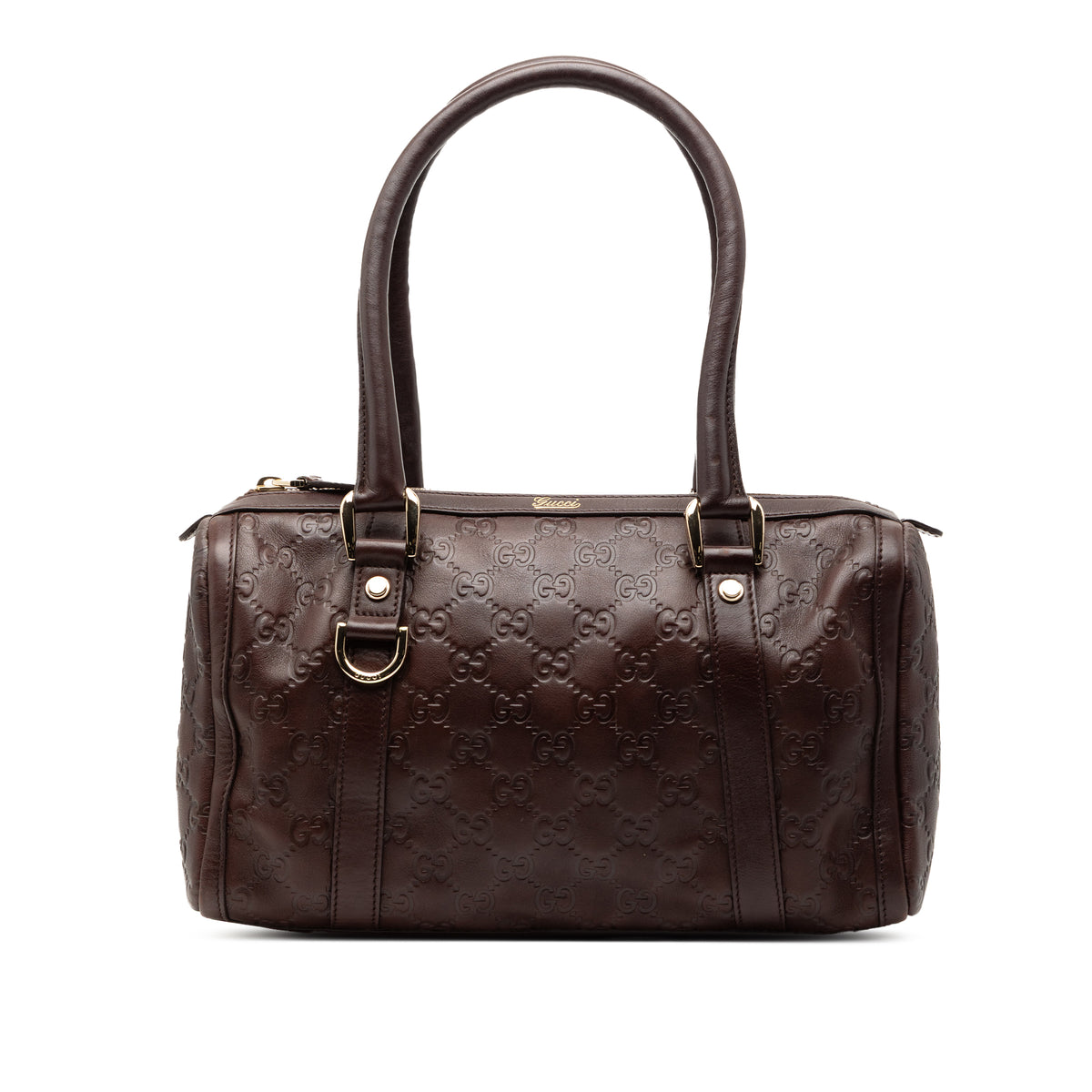 Guccissima Abbey D Ring Boston Bag