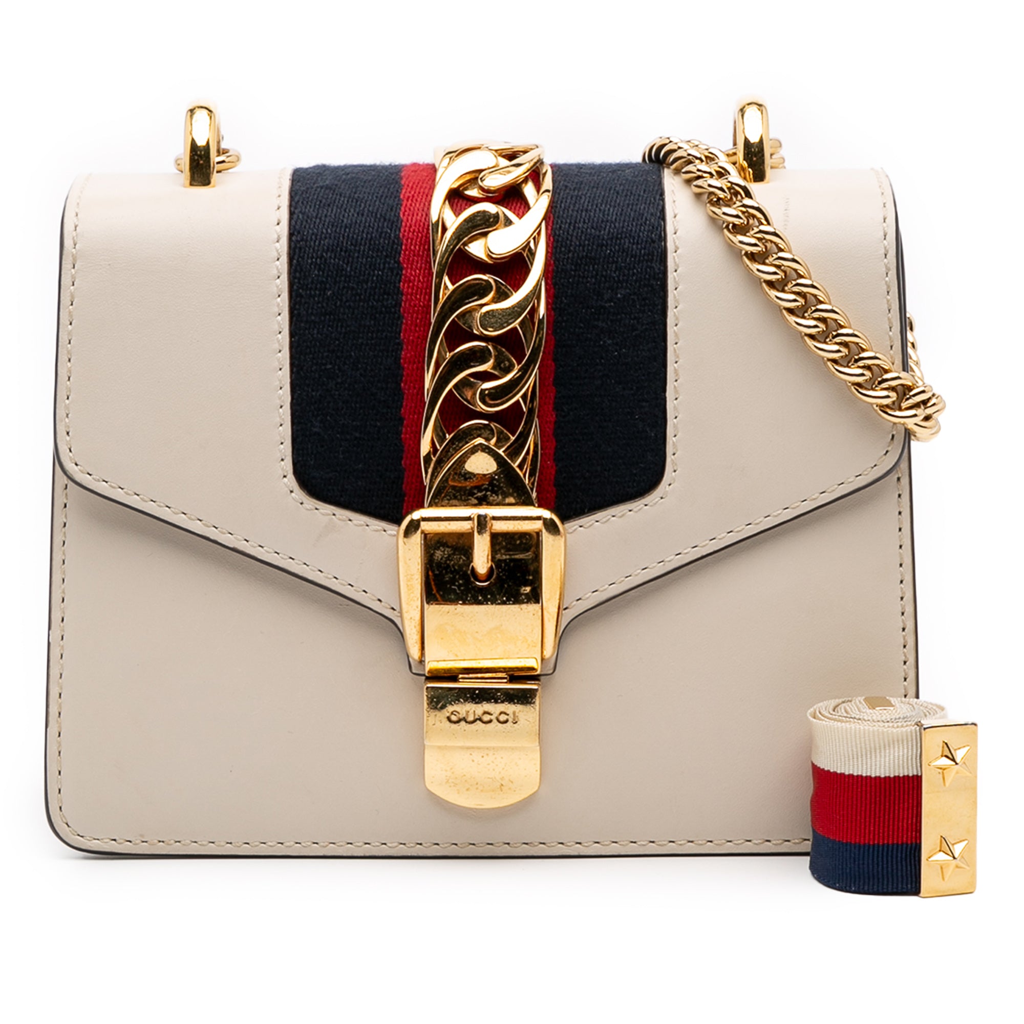 Mini Calfskin Sylvie Chain Crossbody
