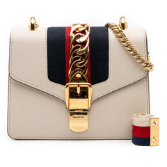 Mini Calfskin Sylvie Chain Crossbody