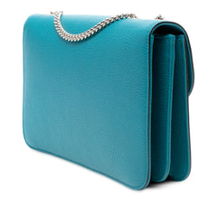 Medium Dollar Calfskin Interlocking G Crossbody