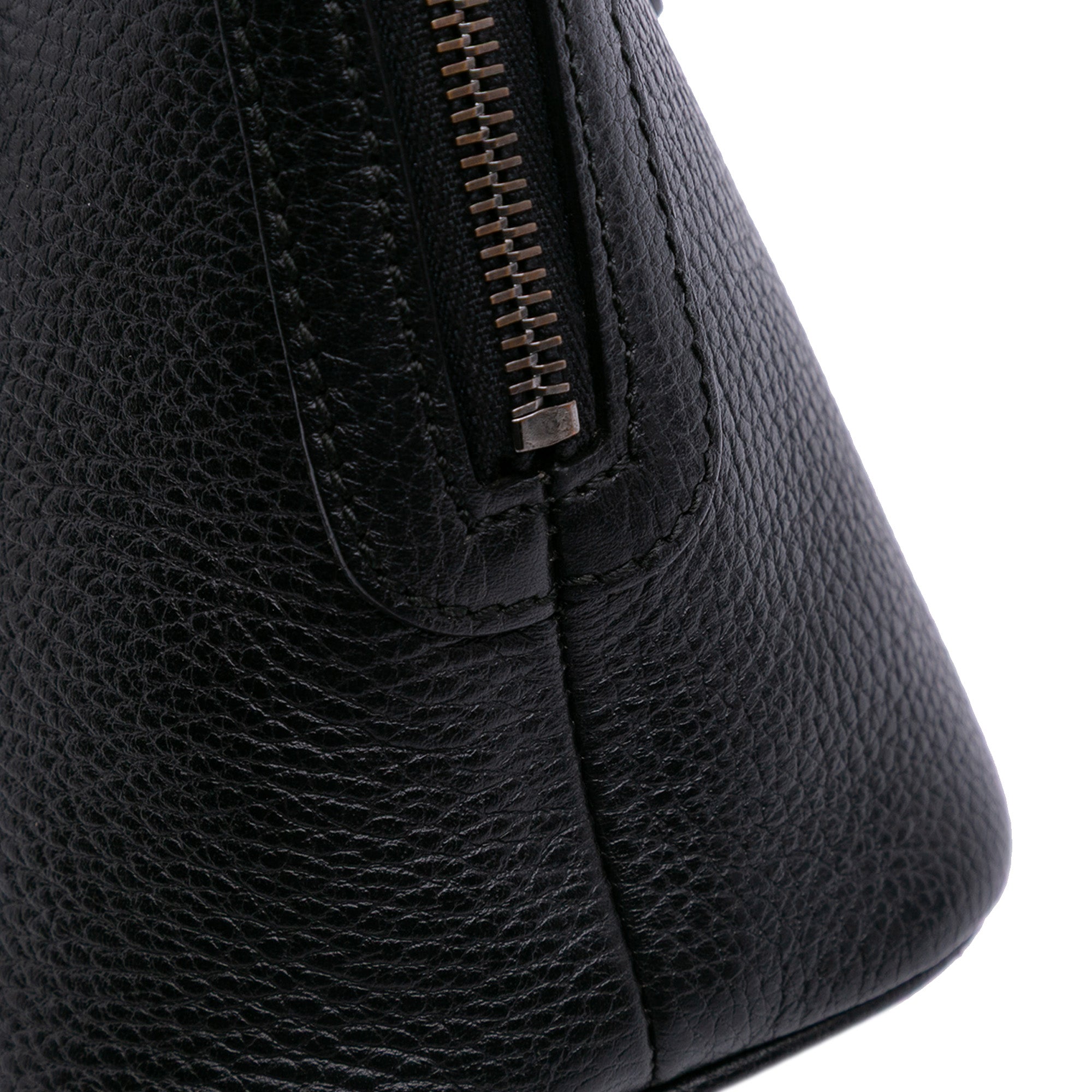 Mini Leather Dome Satchel