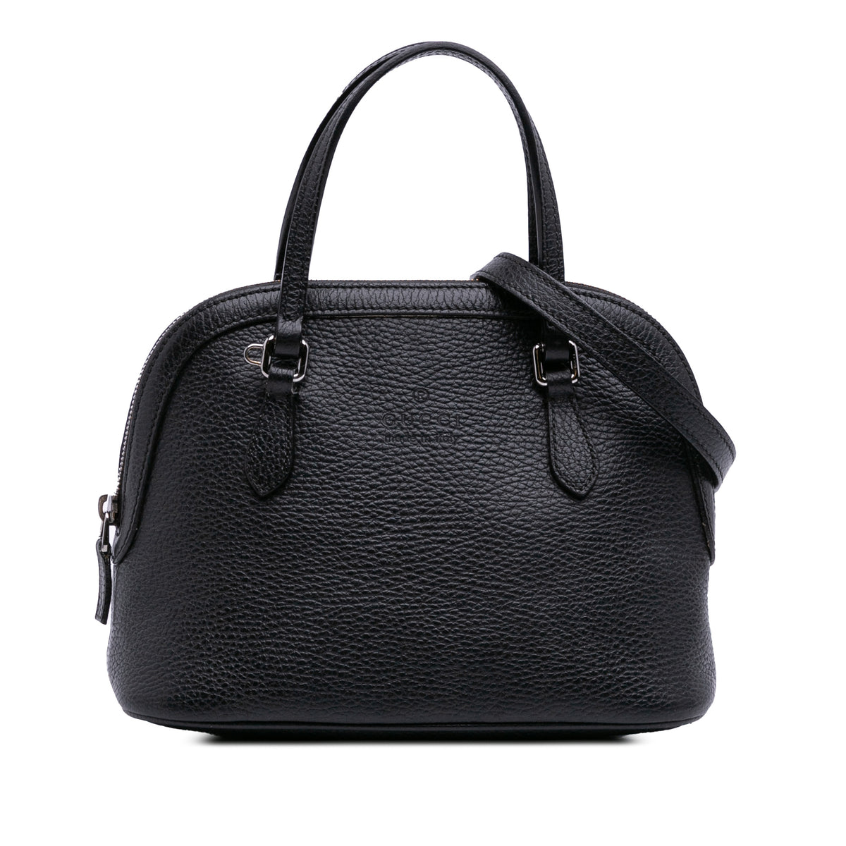 Mini Leather Dome Satchel