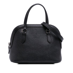 Mini Leather Dome Satchel