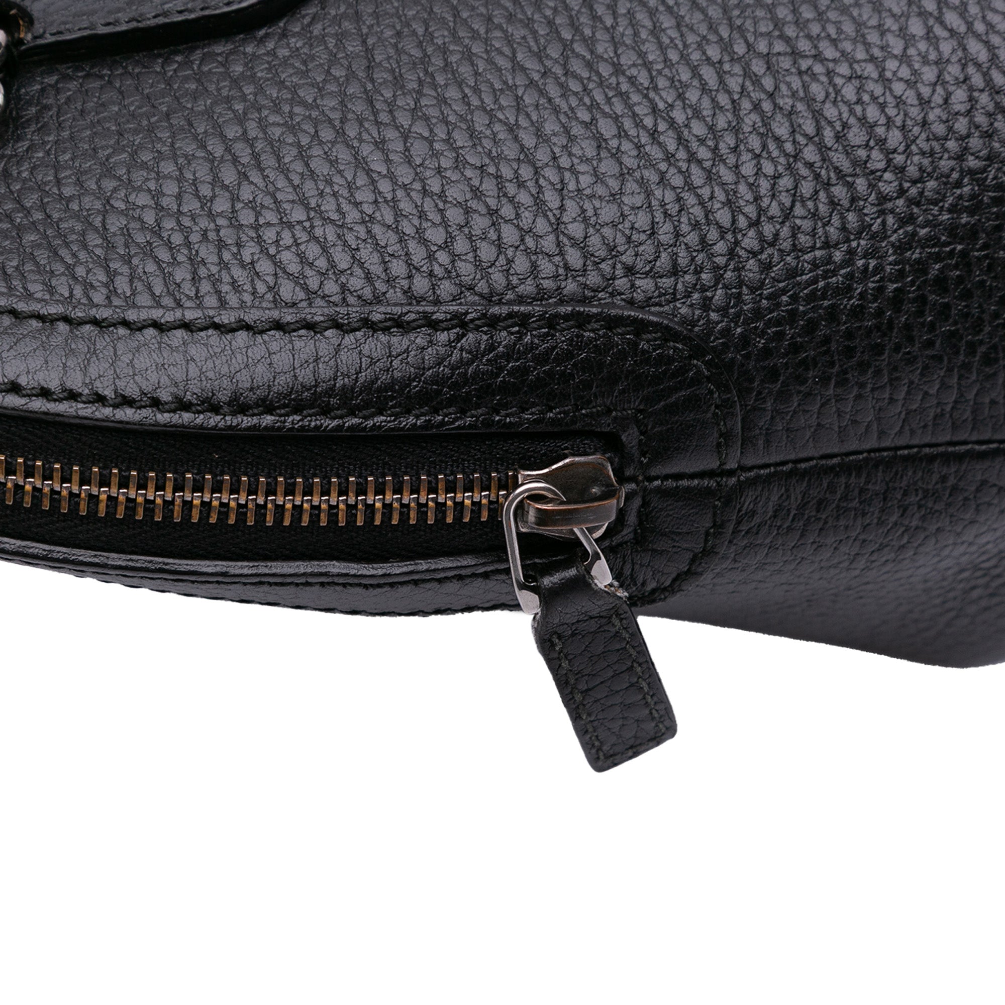 Mini Leather Dome Satchel