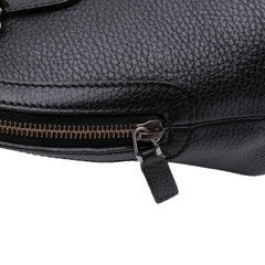 Mini Leather Dome Satchel