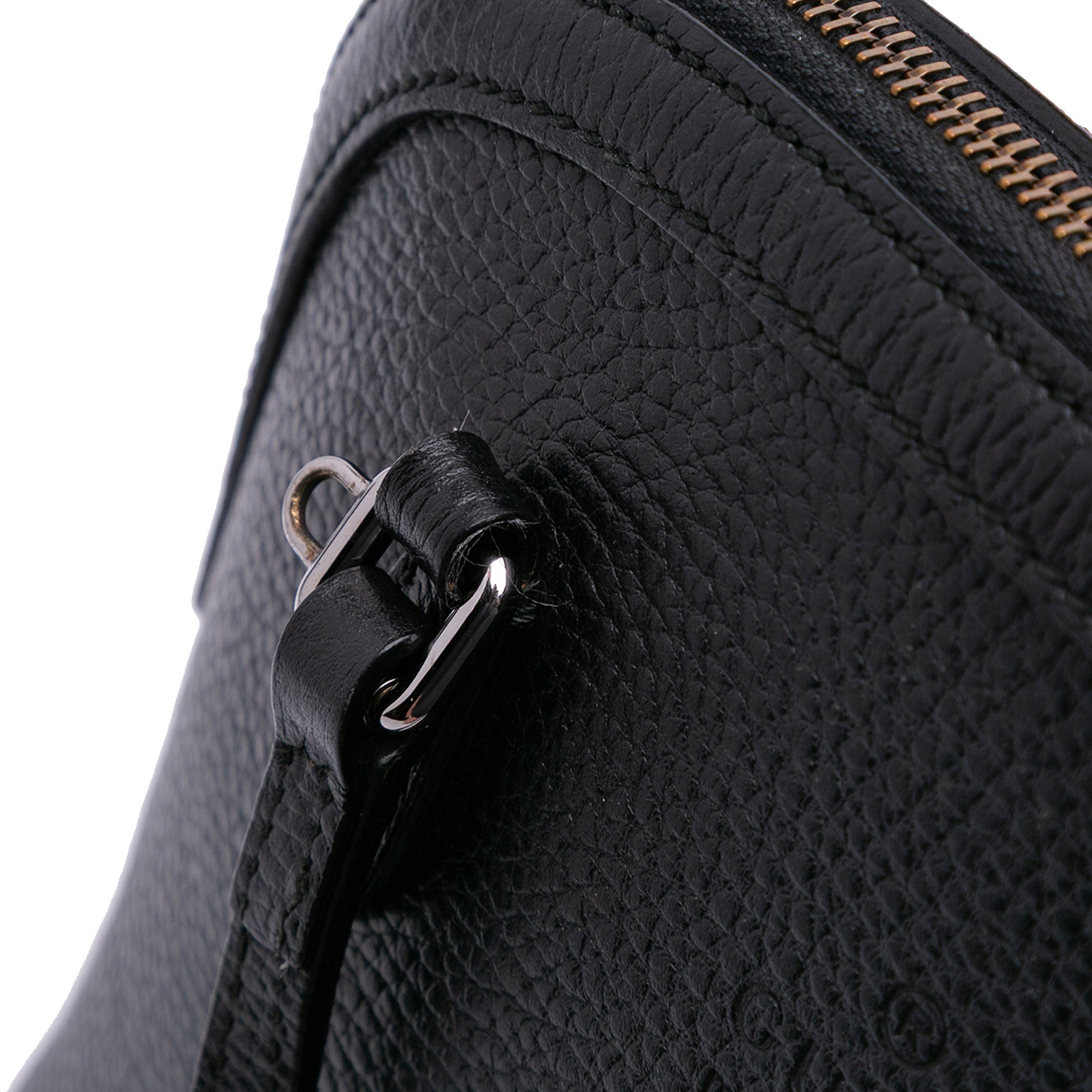 Mini Leather Dome Satchel