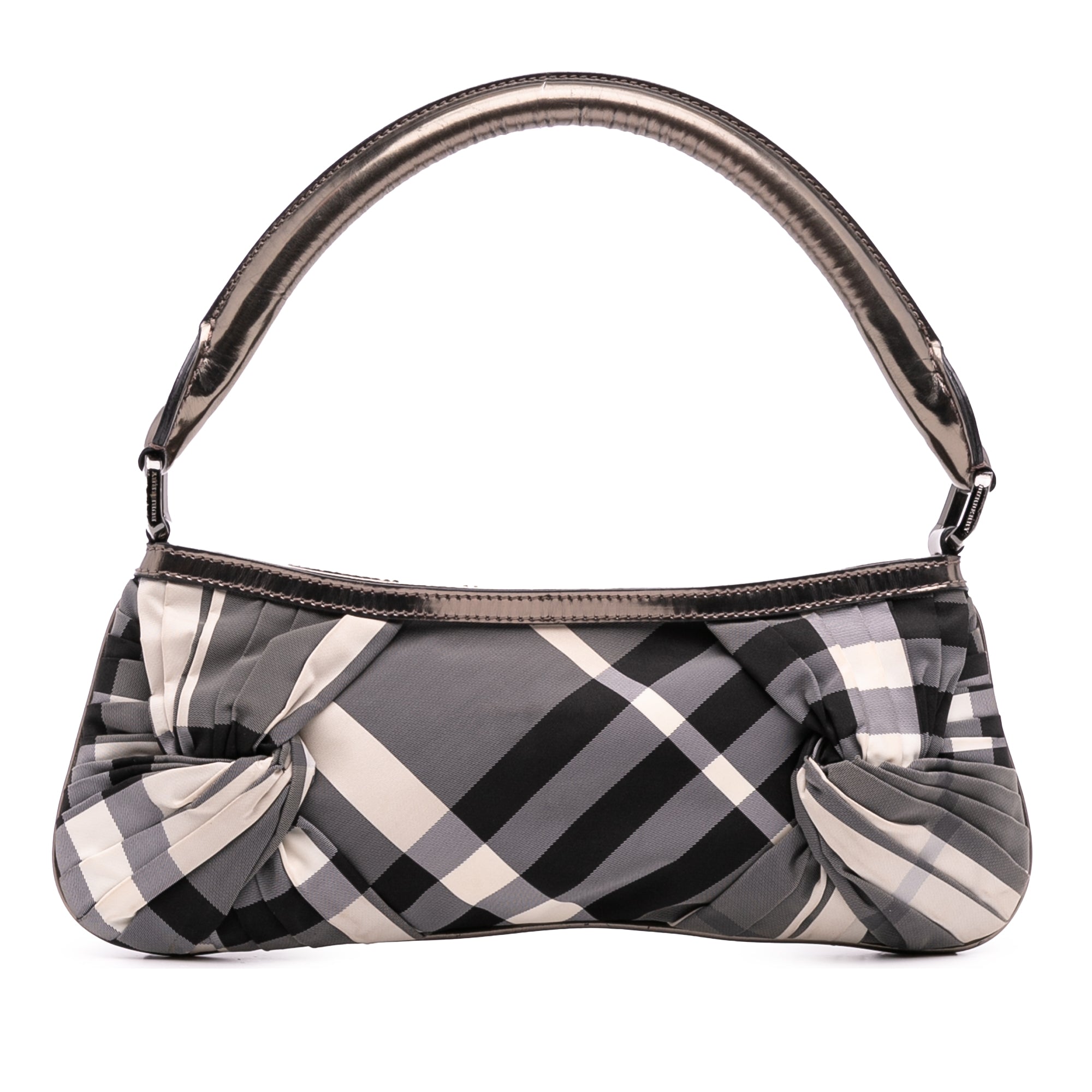 Supernova Check Canvas Handbag