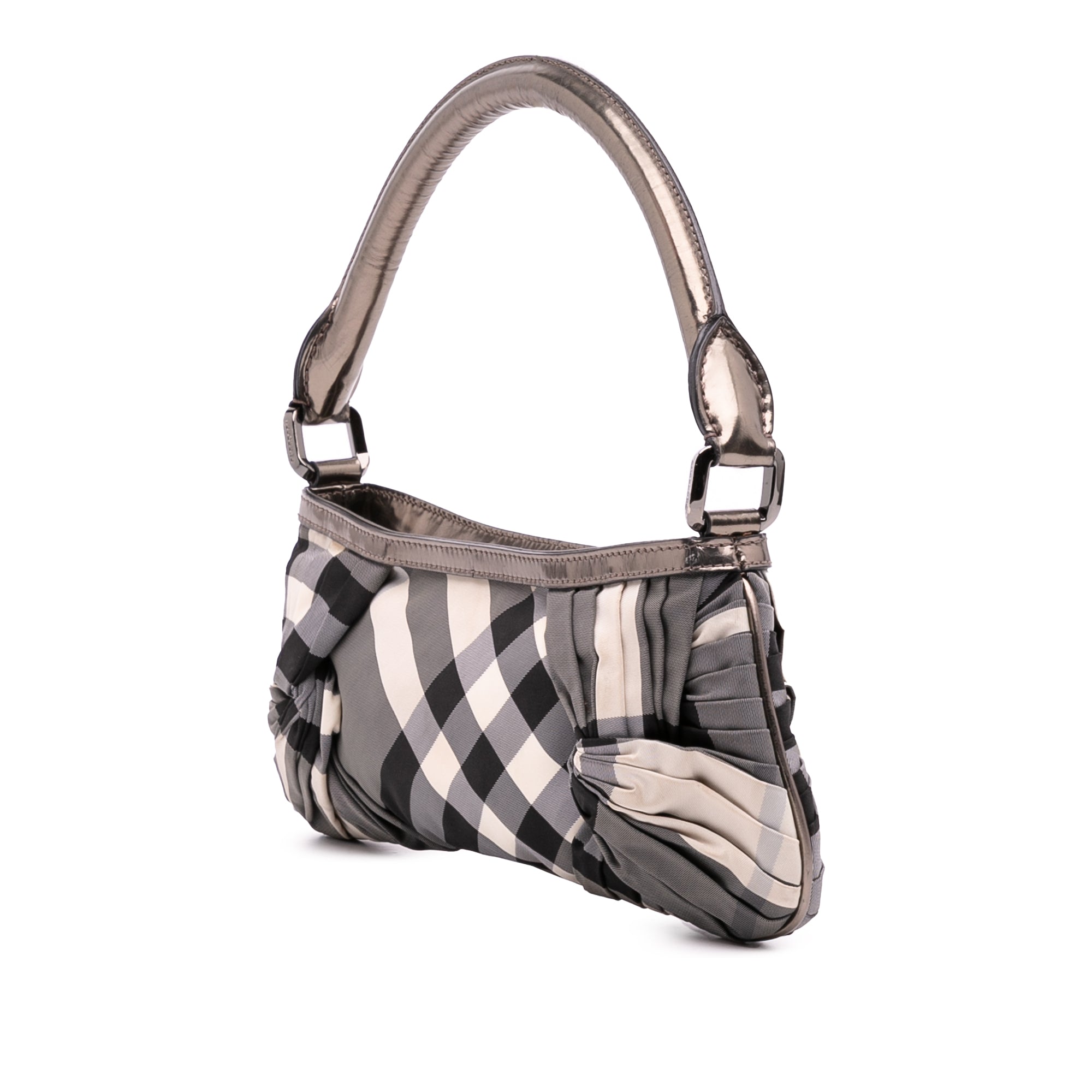 Supernova Check Canvas Handbag