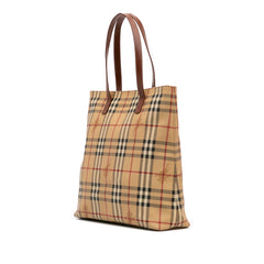Haymarket Check Coated Canvas Tote