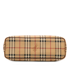Haymarket Check Coated Canvas Tote
