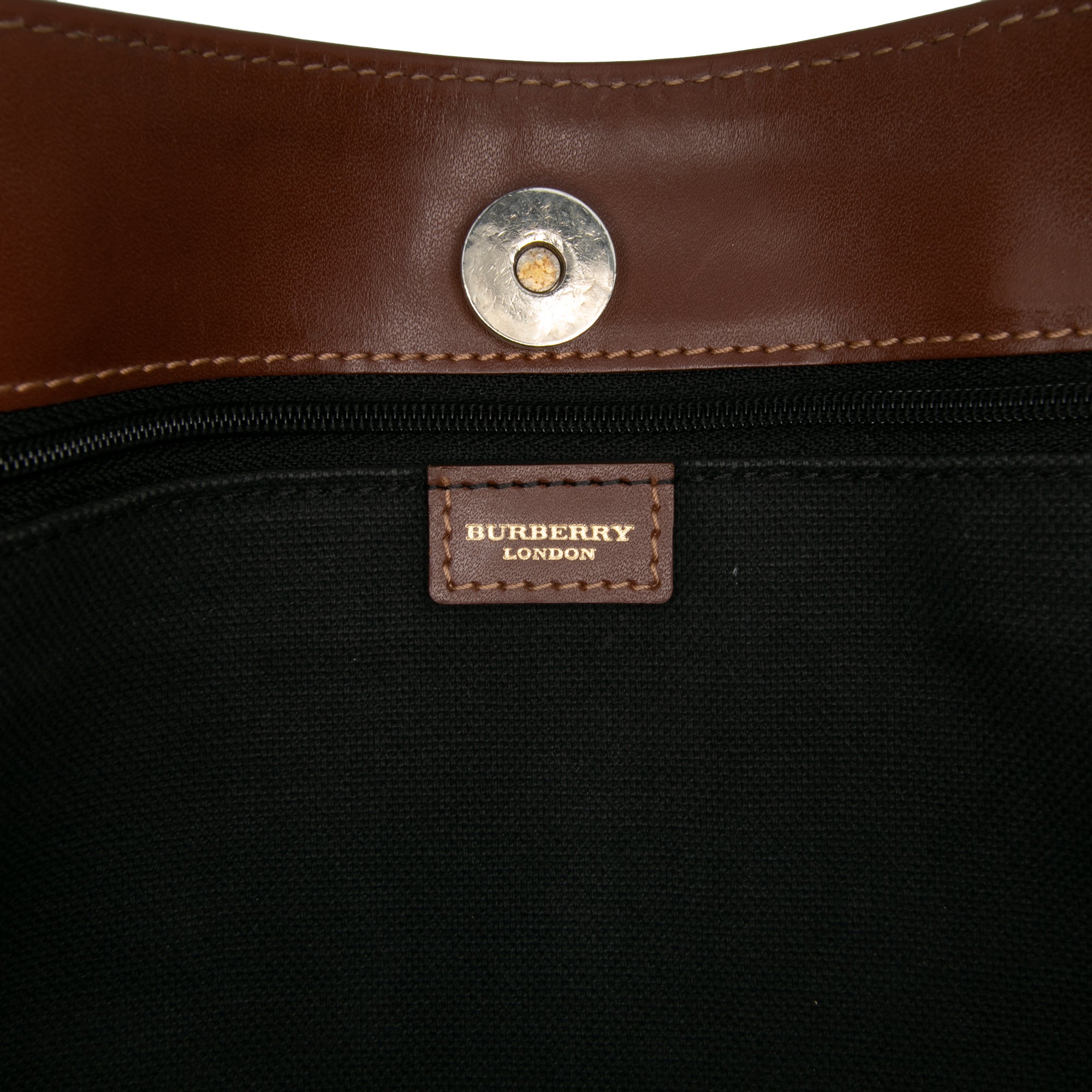 Haymarket Check Coated Canvas Tote