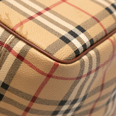 Haymarket Check Coated Canvas Tote