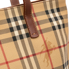 Haymarket Check Coated Canvas Tote
