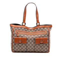 GG Canvas Abbey D Ring Pocket Tote