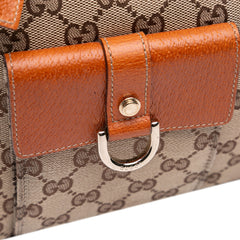 GG Canvas Abbey D Ring Pocket Tote