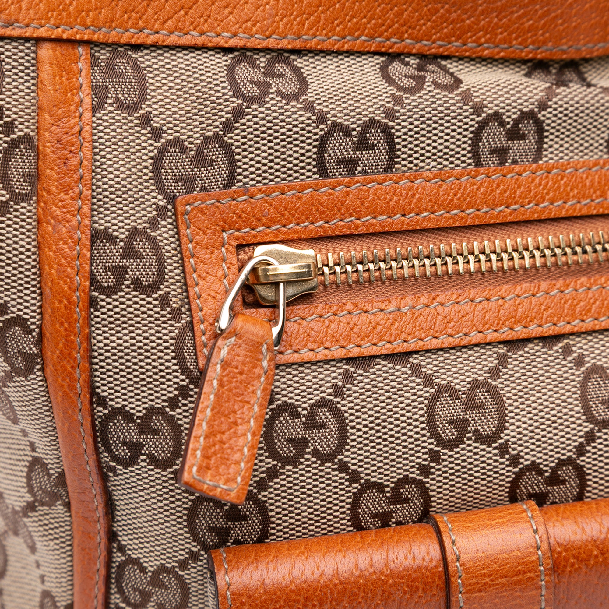 GG Canvas Abbey D Ring Pocket Tote