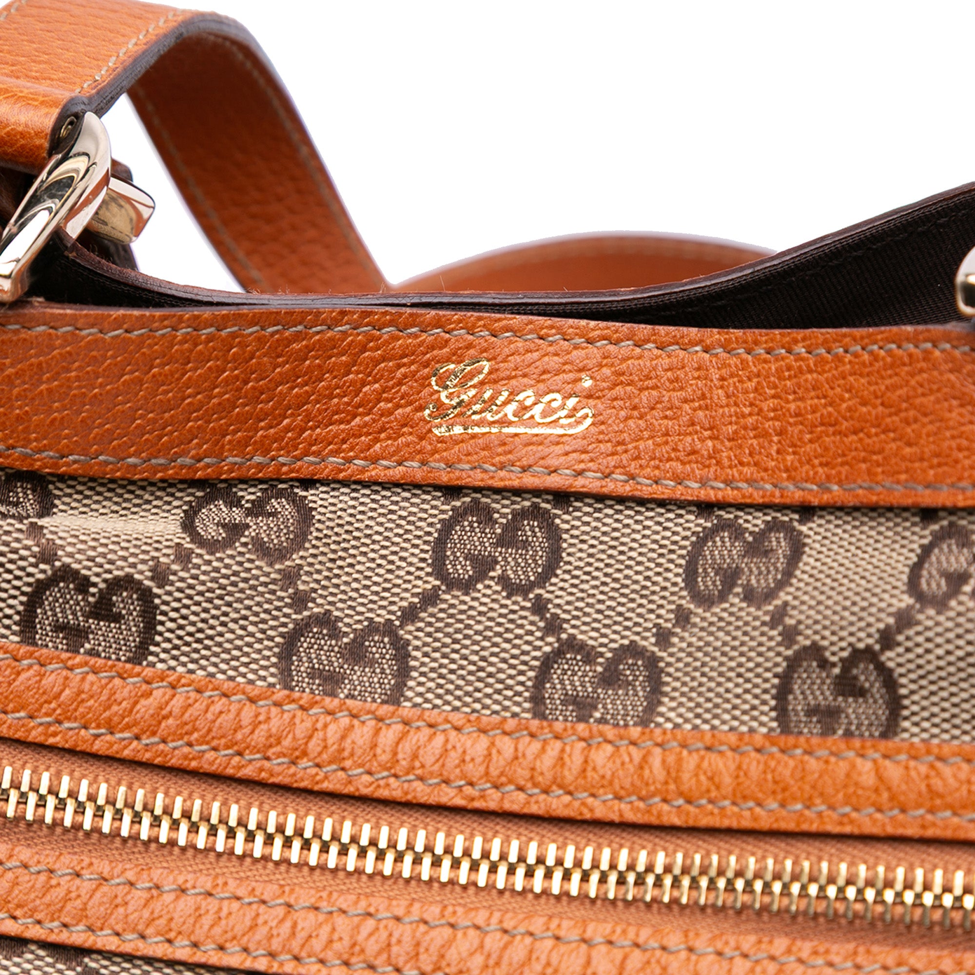 GG Canvas Abbey D Ring Pocket Tote