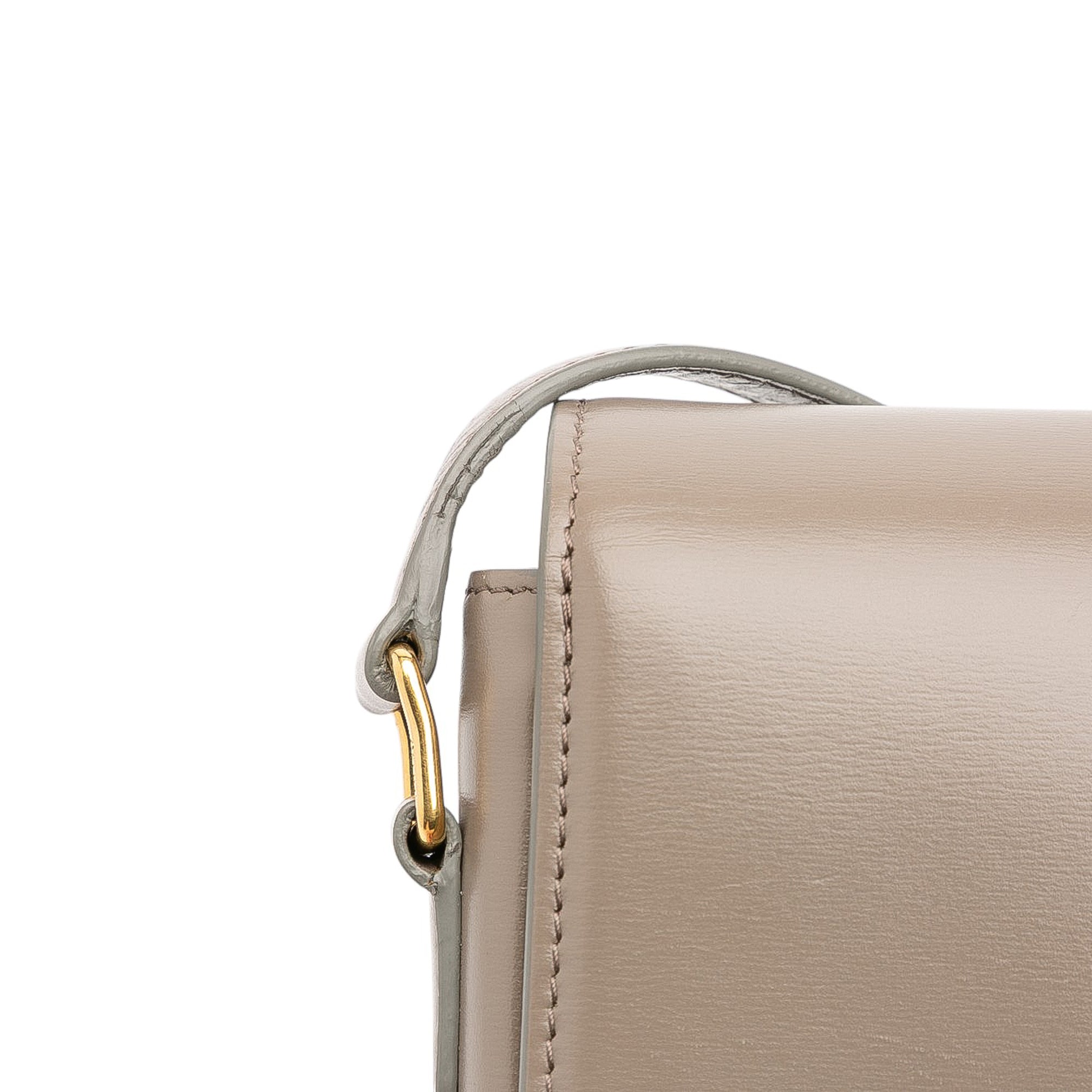 Teen Shiny Calfskin Triomphe Crossbody