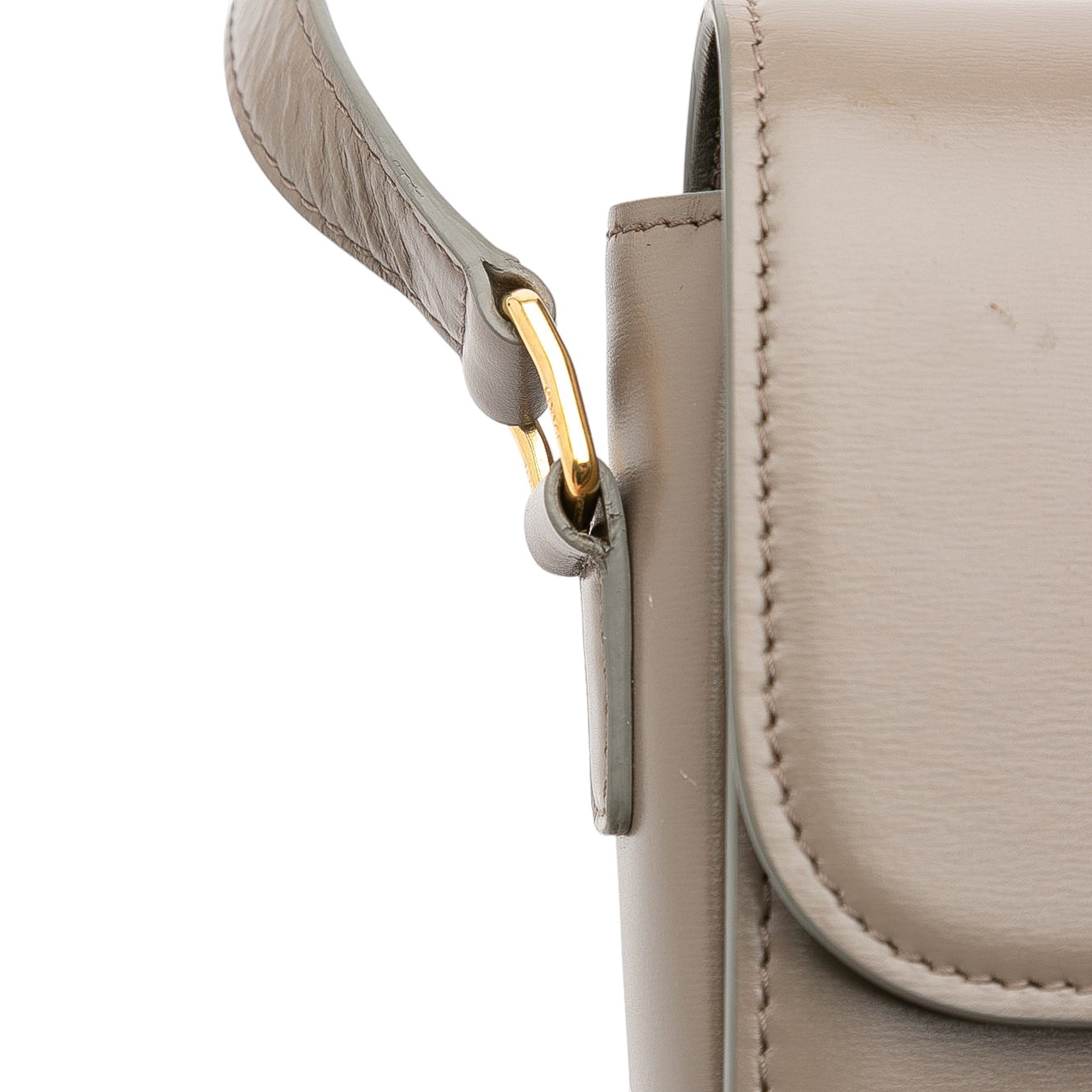 Teen Shiny Calfskin Triomphe Crossbody