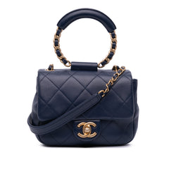 Mini Lambskin In The Loop Flap