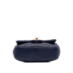 Mini Lambskin In The Loop Flap