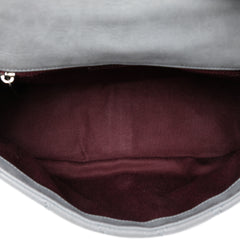 Medium Iridescent Calfskin In The Mix Flap