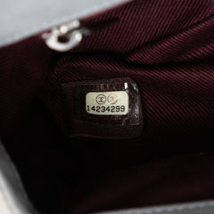 Medium Iridescent Calfskin In The Mix Flap