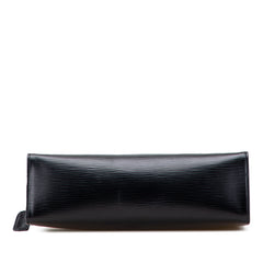 Leather Logo Clutch