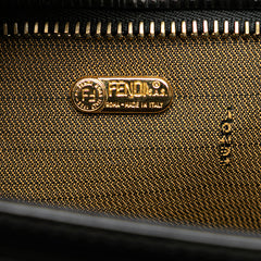 Leather Logo Clutch