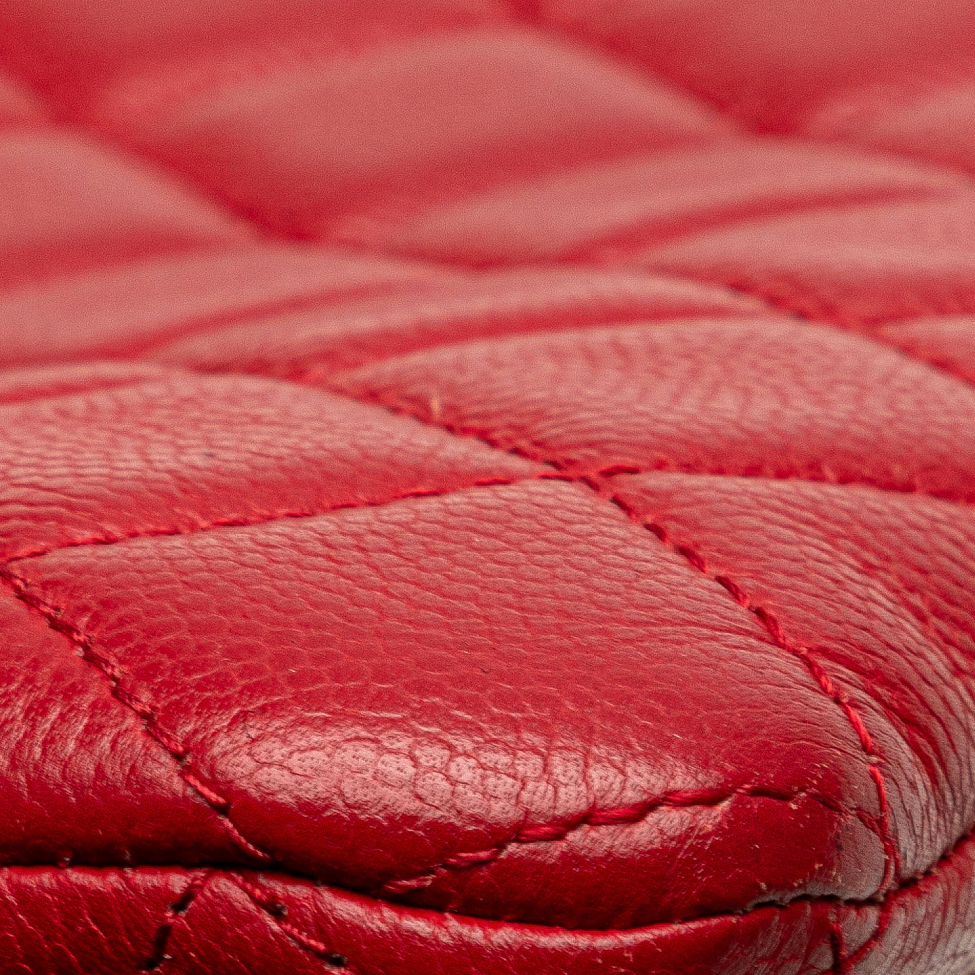 Medium Quilted Caviar Boy O Case Clutch