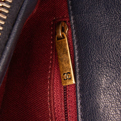 Paris Rome Large Sheepskin Trapezio Flap