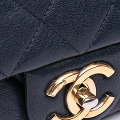 Paris Rome Large Sheepskin Trapezio Flap