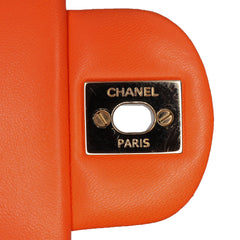 Mini Square Classic Lambskin Single Flap