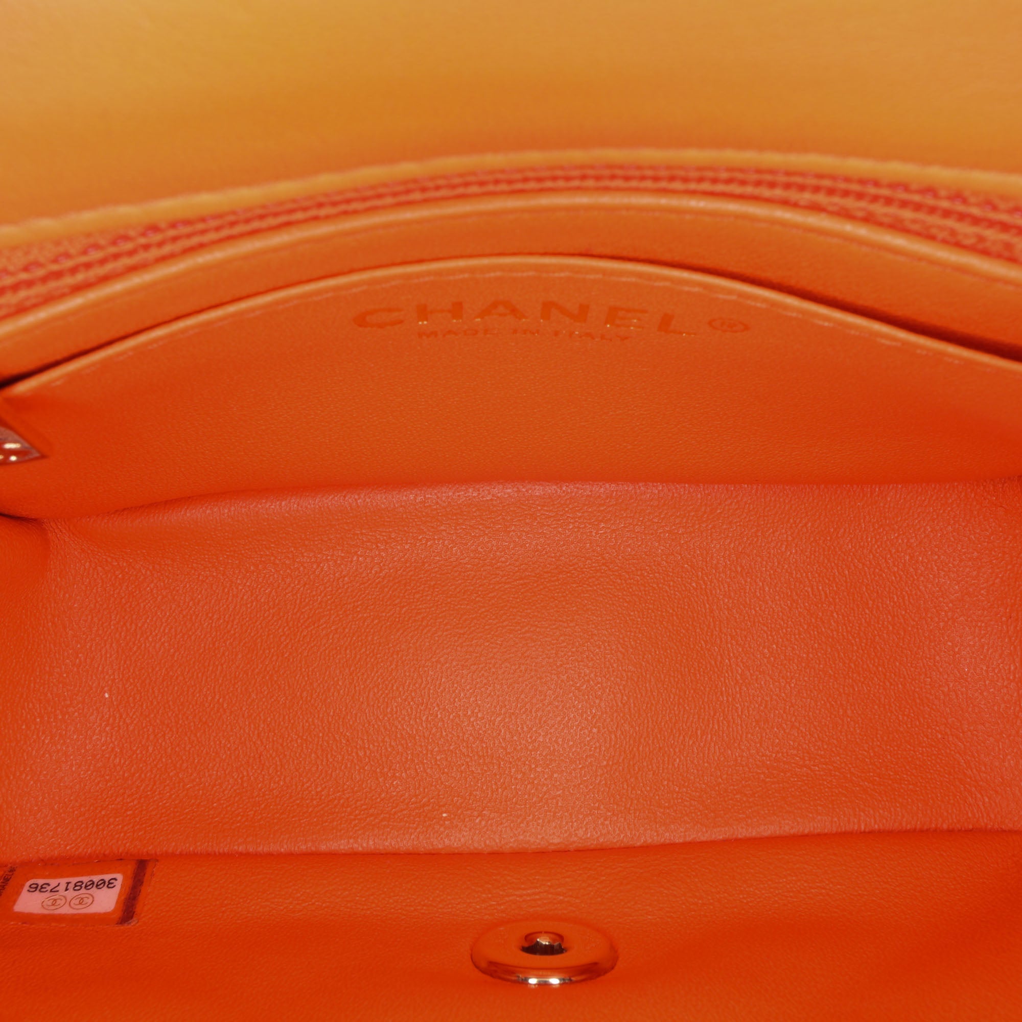 Mini Square Classic Lambskin Single Flap