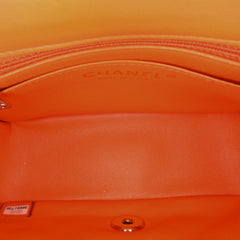 Mini Square Classic Lambskin Single Flap