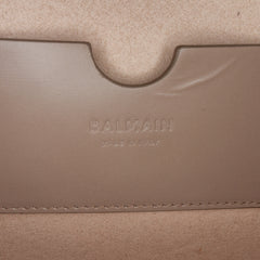 Embossed Leather Ely Shoulder Bag