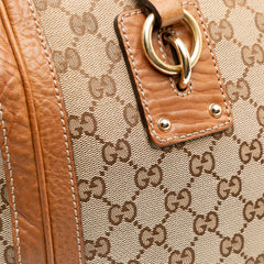 Medium GG Canvas Charm Satchel