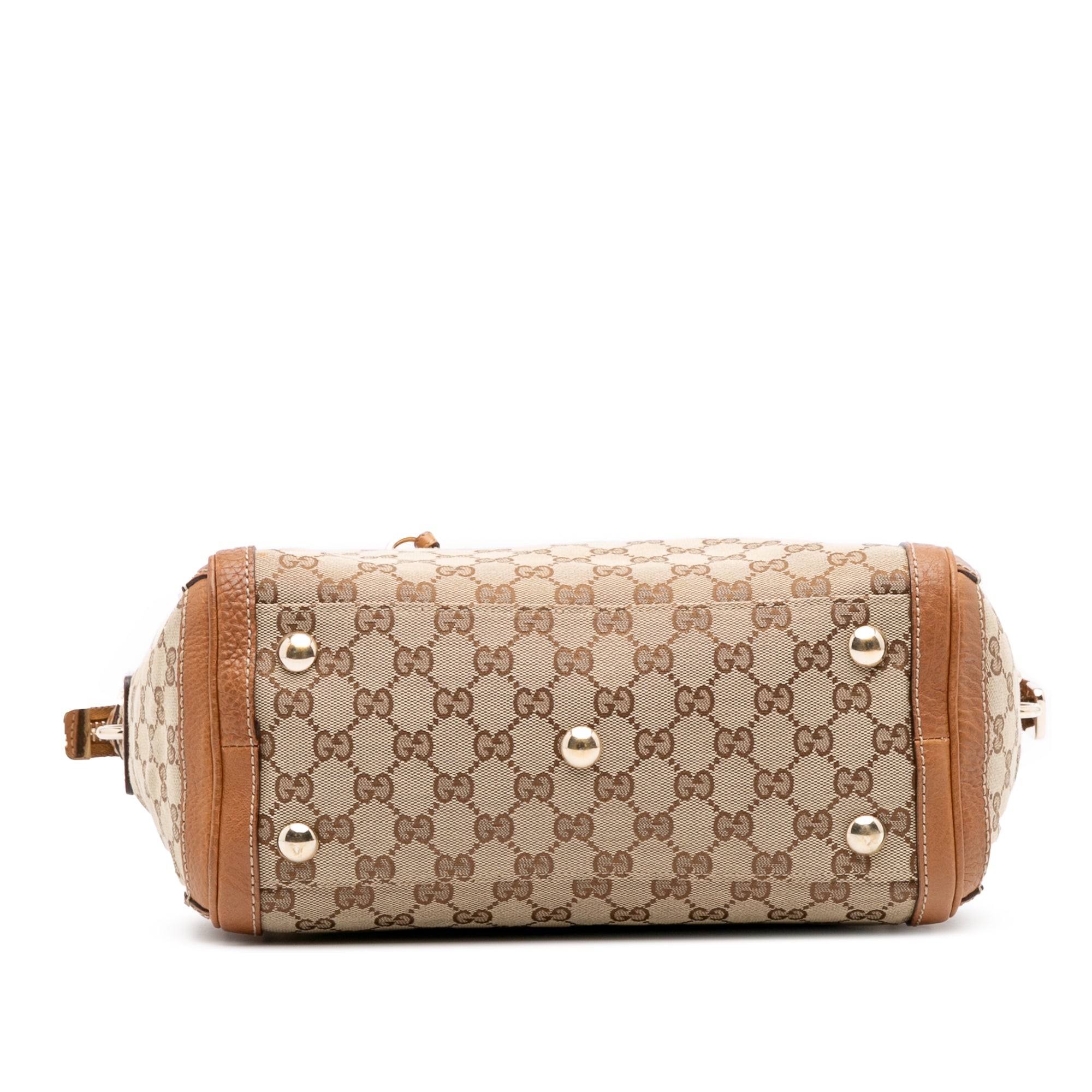 Medium GG Canvas Charm Satchel